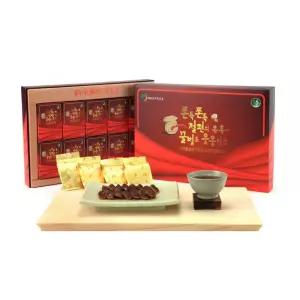 신지식인 홍삼절편골드 200g선물세트 진과 설선 명절 쫀득 맛잇는 간식 인사 설날