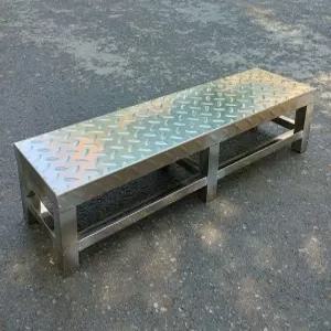 스테인리스 계단 작업 발판 스텐 창고 디딤대 안전