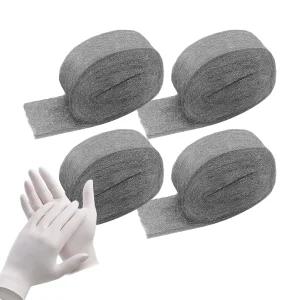 에쿤바이 스틸 울 고품질 순한 강철 - 도자기 타일 그라우트 샤워 도어 및 최종 마감에 이상적이며 장갑