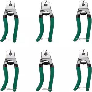 스틸 와이어 커터 헤비 듀티 8인치 케이블 플라이어 로프 날카로운 스테인리스 5/32인치 편안한 안전