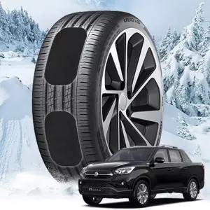 렉스턴스포츠 붙이는 스노우체인 캐치스노우 타이어 패치 스파이더 이지링 자동차 차량 작물 우레탄