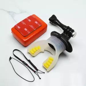 액션캠 서핑 마우스피스 수중 촬영 입 마운트 거치대악세사리 용품 액션 고프로스트랩