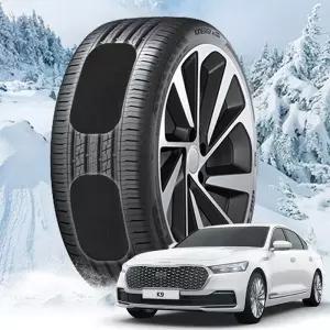 더K9 붙이는 스노우체인 캐치스노우 타이어 패치 스파이더 이지링 자동차 차량 작물 우레탄