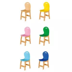 국산 파스텔 플라스틱 초등 고학년 등받이 책상의자 교실 어린이집 성당유치원 사용편리