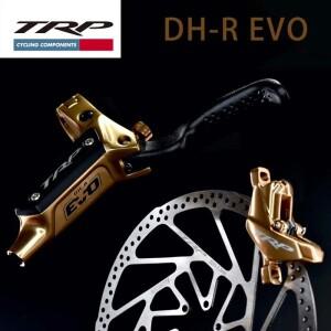 TRP DH-R EVO HD-M846 유압 디스크 브레이크 다운힐 파워 로터 없음 골든 4 피스톤