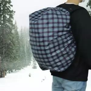 배낭 방수 가방 덮개 백팩 레인커버- 클래식체크등산 우산 카바