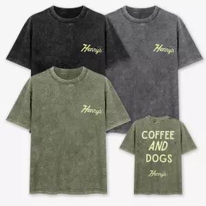 남녀공용 헨리스 피그먼트 프린팅 반팔티 SD-250803메리야스 남자팬세 남성팬 팬세 속옷 가게 런닝세 이너