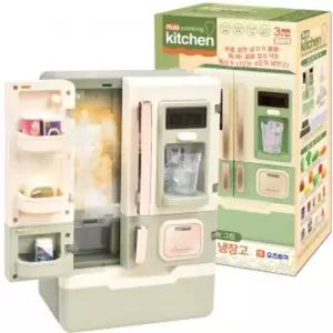냉기폴폴 얼음 정수기 냉장고 올리브그린 oz-4010 green 소꿉 주방 놀이 소품 선물엄마 요리 식당 장난감