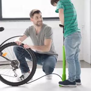 IW 자전거펌프 그린미니 공기주입기 물놀이 소형 에어 핸드