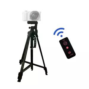 SMJ F-3366T 카메라 삼각대 소니 리모컨세트 브이로그접이식 스마트폰 미러리스 휴대용 핸드