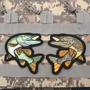 호환상품 북부 파이크 밀리터리 전술 자수 패치 의류후크 백업과 완장 배낭 배지