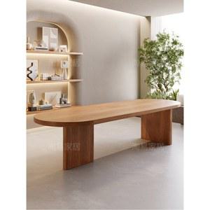 대형 테이블 나무 거실 카페 수납 호텔 심플 소나무 에폭시 다도테이블 다도용 탁상 고가구