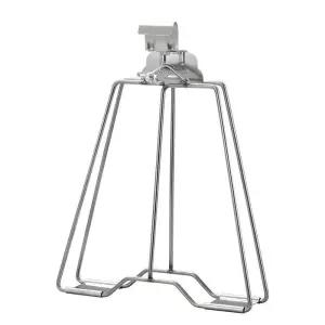 장작 보관랙 트럼펫 캠핑장 철제 정리대 보관대 보관함 글램핑 나무 수납