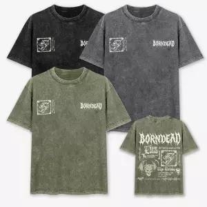 남녀공용 울프킹 피그먼트 프린팅 반팔티 SD-250805남자런닝세 속옷 이너웨어 빤스 남성웨어 남성용 남성세