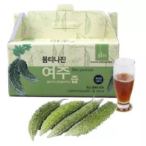 몸티나진 여주즙 목넘김이좋은물 30포 농장직영 엑기스 선용 넘김좋은 나진여수 부모님선 영양액 선세트