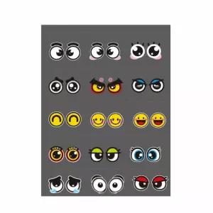 자동차 스티커 안전 차량트럭왕눈이 화물차 졸음방지 잠깨우는 모양 트럭 버스 후부반사판