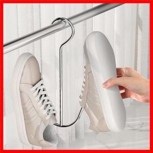 2/6pcs 건조 신발 랙 교수형 슬리퍼 및 스포츠 신발 후크 야외 발코니 신발 건조 랙