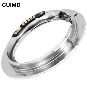 니콘호환 F AI 렌즈-캐논 호환 EOS EF 5D 7D 600D DC192용 칩 렌즈 어댑터로 AF 확인