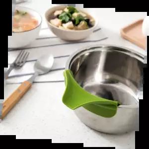 국물따르기냄비 스테인리스 편리한 주방용품 국물 손쉬운 조리 유용한 식사 도구 조리기구