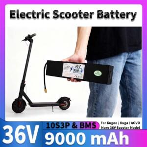 호환상품 36V 전동 스쿠터 교체 배터리 9Ah 10S3P 팩 고용량 18650 리튬 충전식 300W 전력