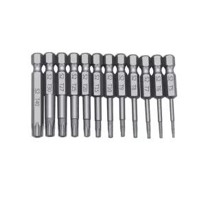 드릴 비트 세트 별렌치 육각 스크류 십자 50mm드릴척어댑터 정밀드라이버 육각바 토크 교체형 가구조립도구