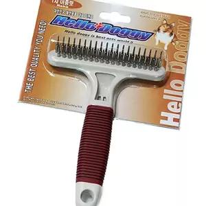 강아지빗 장모용 털관리 브러쉬반려견 빗질 애견 미용 고양이엉킨 갈이 죽은 펫러쉬 개털 개빗 핸드 털빗