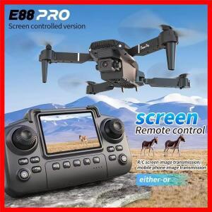 2026년 신형 업그레이드 E88 Pro WIFI FPV 전문 드론 광각 HD 4K 카메라 쿼드콥터 고도 유지 RC 접이식 드