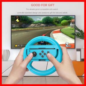 2개/세트 레이싱 휠 스티어링 휠 게임 스위치 OLED 핸들 PSP 케이스 컨트롤러 게임 그립 핸들 닌텐도용 YXW