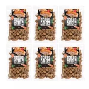 전설의 미디움웰던 스테이크 연어 100gX6개반려동물간식 훈련 강아지 훈련용 애견 노즈워크 칭찬 애완