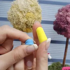 귀마개 스펀지 수면 소음 차단용 귀 보호용품 코골이귀마개 소음귀마개