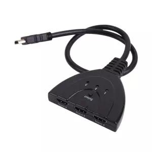HDMI 케이블형 자동 선택기 3대 1 포트HDMI HDMI셀렉터 HDMI31 HDMI변환젠더 HDMI형 HDMI분배기 HDMI31포트