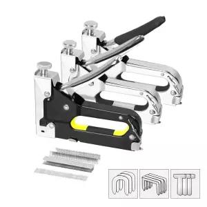 멀티 핸드타카 3in1 U형 T형 E형 타핀 세트다기능 목재 가정용 업소용 스테플러 타카 수공구 고정용 전동 D