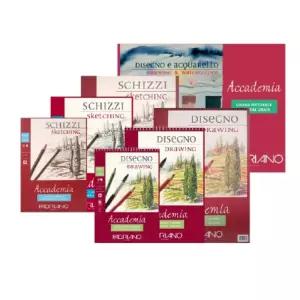 삼원)아카데미아 스케치북(AC2 상철 A4 120g m2)화방 크로키 미술용지 드로잉 아이디어