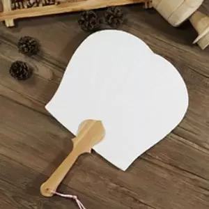 [하프클럽/]자재 )한지부채 나무살(하트)10개