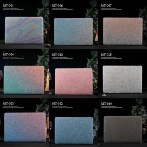 단색 무지 노트북 스티커 스킨 블링블링 샤이니 다이아몬드 HP/Lenovo/MacBook/Acer 용 12/13/14/15.6/17