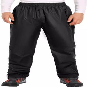 재지 남성 레인 팬츠 방수 방풍 경량 등산 바지 야외 작업 골프 낚시 하이킹용