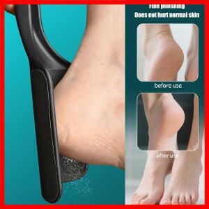 발 스크러버 죽은 피부를 제거하는 휴대용 발뒤꿈치 스크레이퍼 발 각질 제거제 및 굳은살 제거제 발 관리