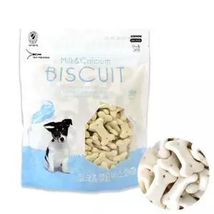 간식 비스켓 밀크 220g 강아지 칼슘