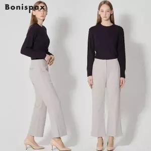 보니스팍스 옆트임 부츠컷 기모 팬츠 545407