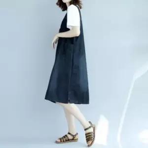 멜빵청치마 청원피스 루즈핏 멜빵 점프슈트 데이트룩