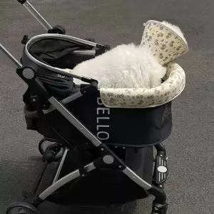 개모차 가드 유모차 보호대 강아지 쿠션 커버 카트 턱받침 분리형