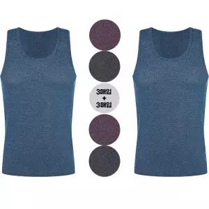 [폴밋]남성 런닝 속옷 쿨 인견 냉감 민소매 조끼런닝 메리야스 런닝구 6매 국내산