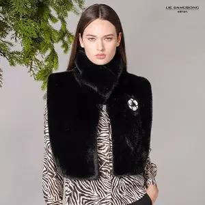 이상봉에디션 FAUX 퍼 케이프 1종
