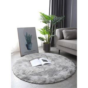 북유럽 거실 식탁 원형러그 소파 카페트 라이트그레이/140cm