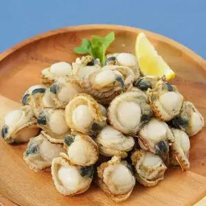 이룸찬 국내산 손질 자숙가리비살 홍가리비 급냉 냉동 조개 세척