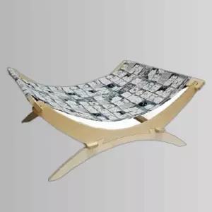 힐링타임 NH-301기분좋은 해먹 흑백고양이