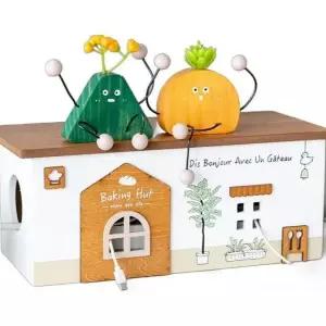 셋톱박스커버 수납함 숨기기 잡화수납 보관함 공유기 셋톱박스정리함 판잣집 와이파이