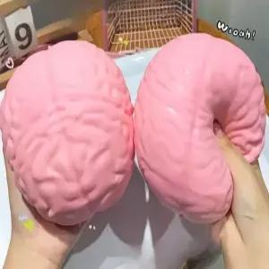 대왕 두뇌 뇌 말랑이 스퀴시 스트레스볼 마시멜로우