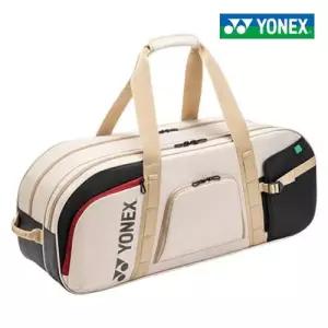 요넥스 BA72631WEX 배드민턴 가방 2단 토너먼트백 라켓백 베이지