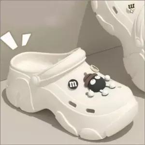 통굽 EVA 신발 플랫폼 여자 샌들 슬리퍼 뮬 에어홀 키높이 하이힐샌들 발편한샌들 통굽샌들